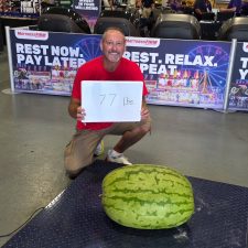 Butch Ganstine 77 lb watermelon