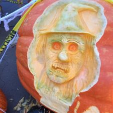 Steve Strickler 2019 Bloomington, IN pumpkin carving