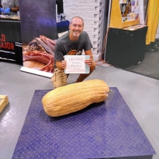 Butch Ganstine 89 lb butternut squash